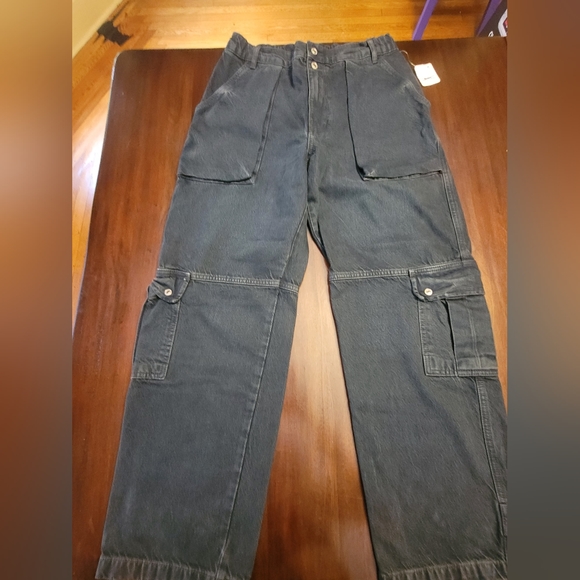Freepeople Denim Cargo Jean - Picture 2 of 16